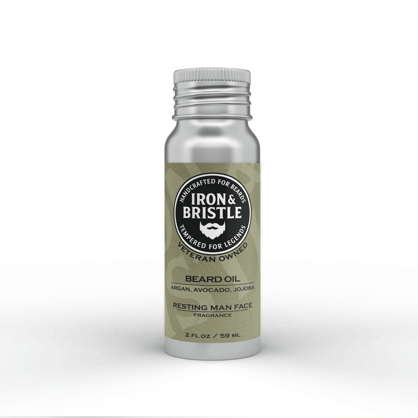 Resting Man Face Beard Oil